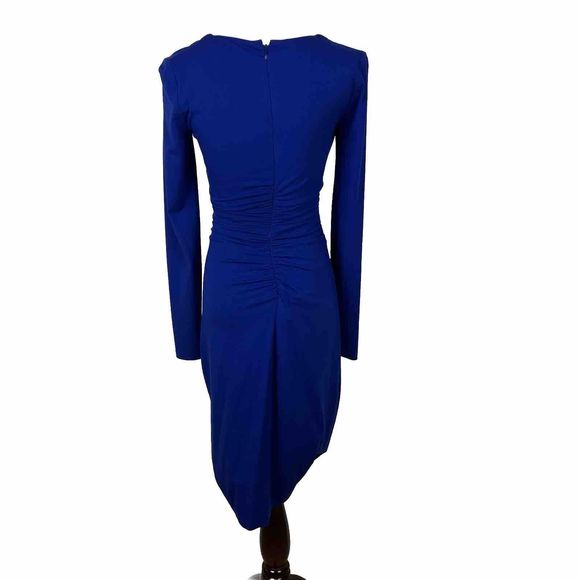 Vintage Cache Ruched Long Sleeve‎ Dress XS - Picture 4 of 9